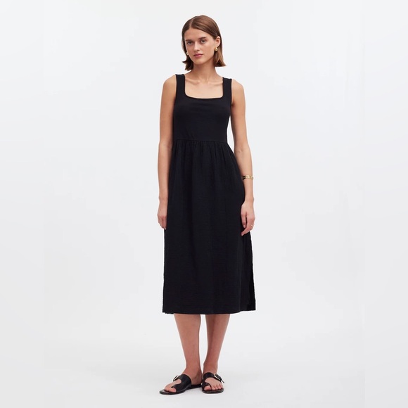 Madewell mid tank midi dress size M - Picture 3 of 9